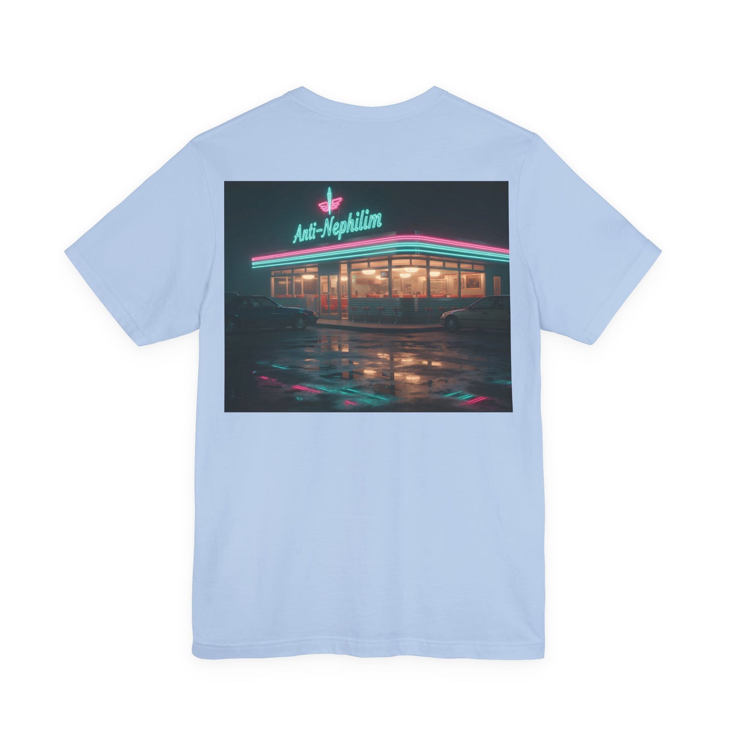 Vintage Neon Diner Anti Nephilim T Shirt – Kirk Ave. Apparel