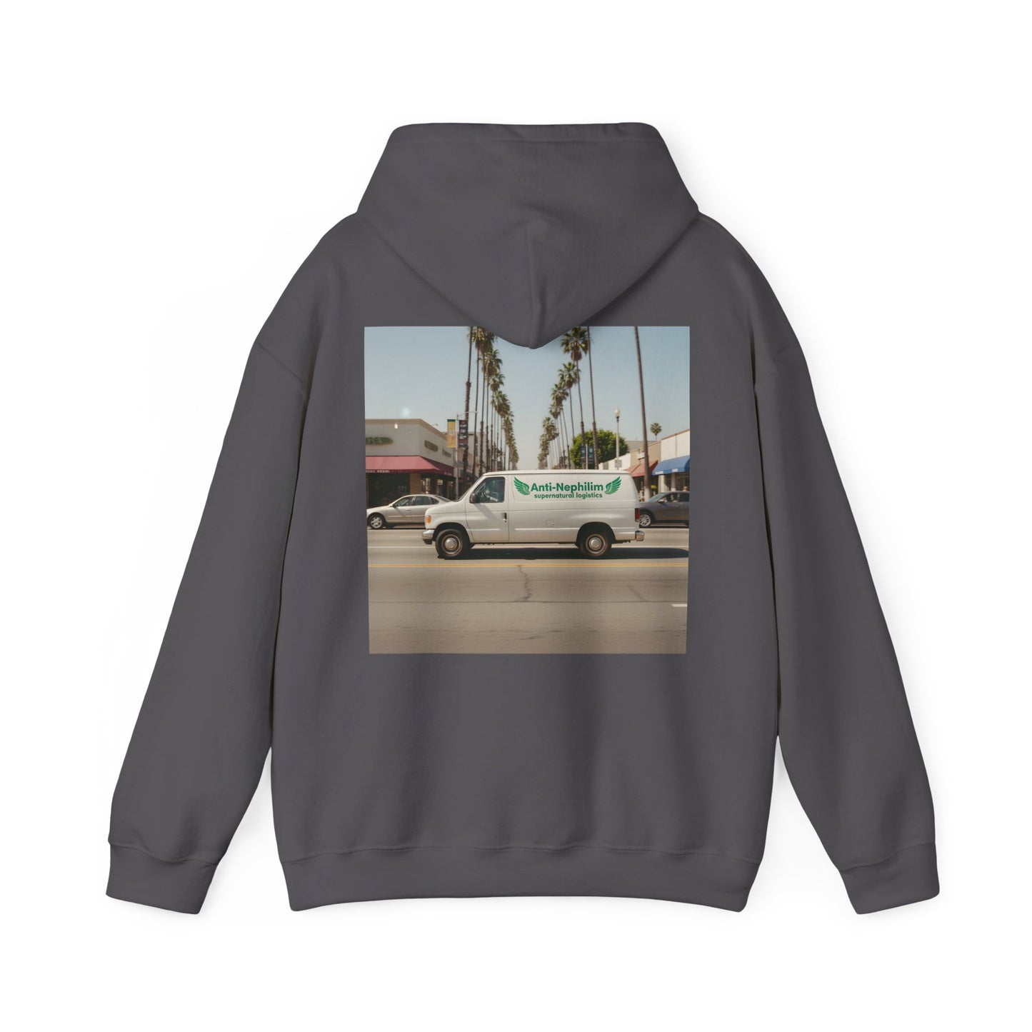 Retro 90s LA Anti Nephilim Couriers Hoodie - Kirk Ave. Apparel