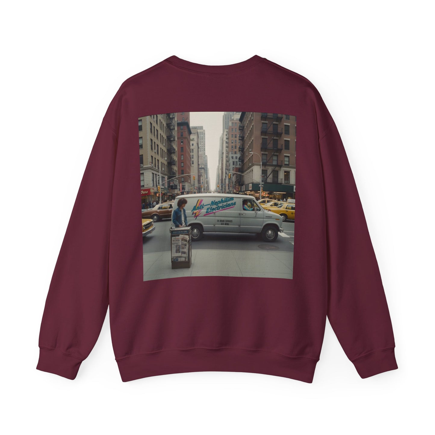 Retro NYC Anti-Nephilim Sweatshirt - Kirk Ave. Apparel