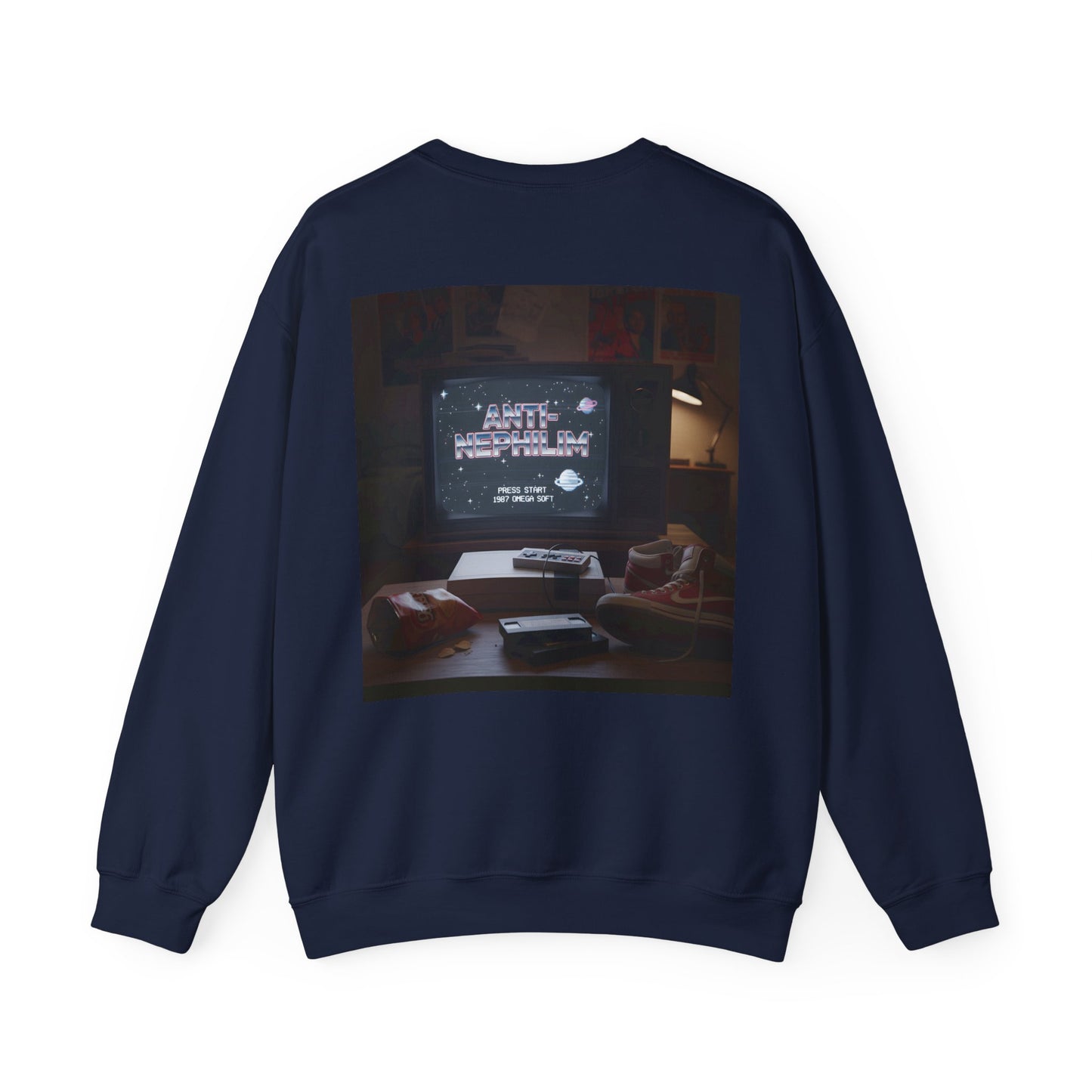 Retro Gamer Anti Nephilim Sweatshirt - Kirk Ave. Apparel