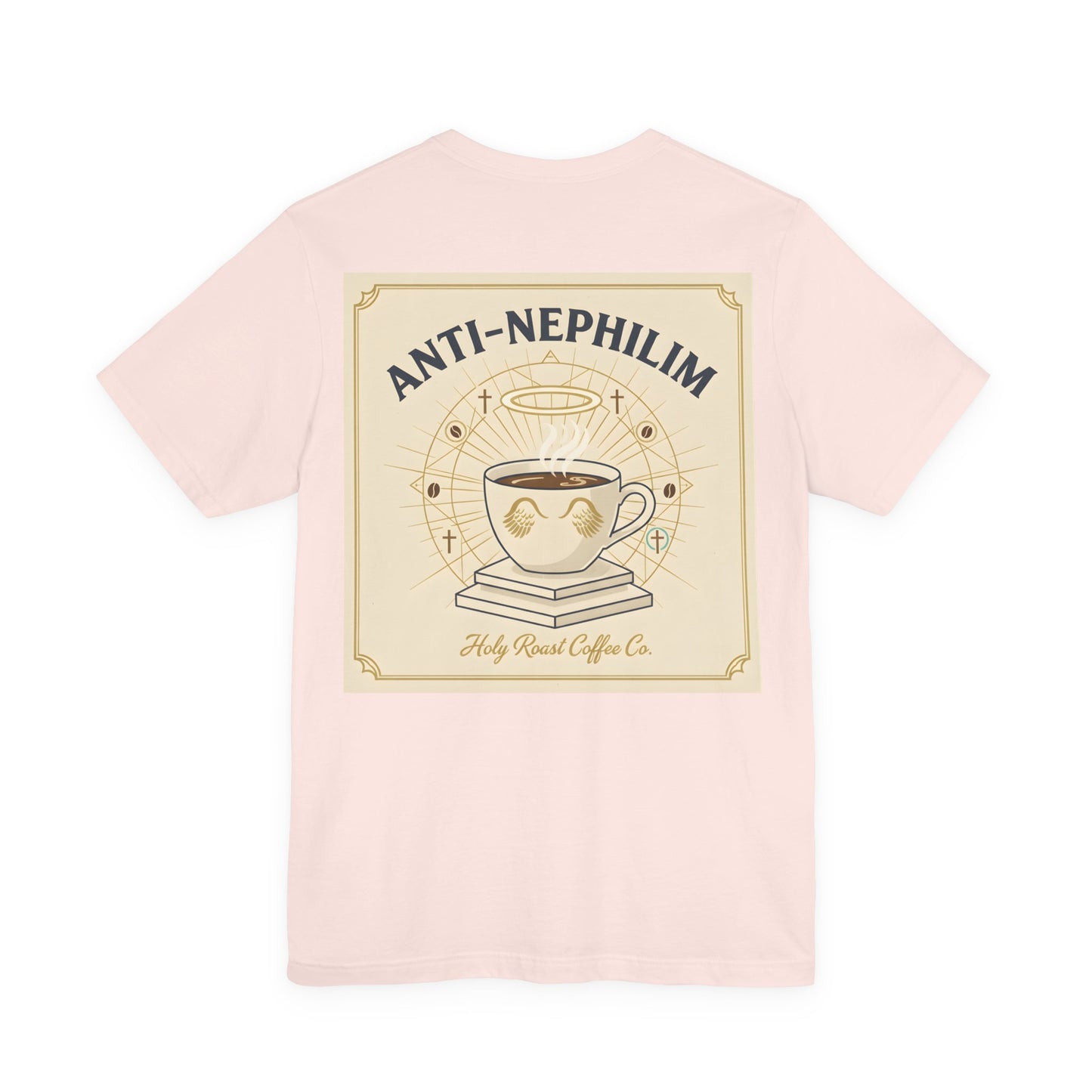 Retro Anti Nephilim Coffee T Shirt — Kirk Ave. Apparel