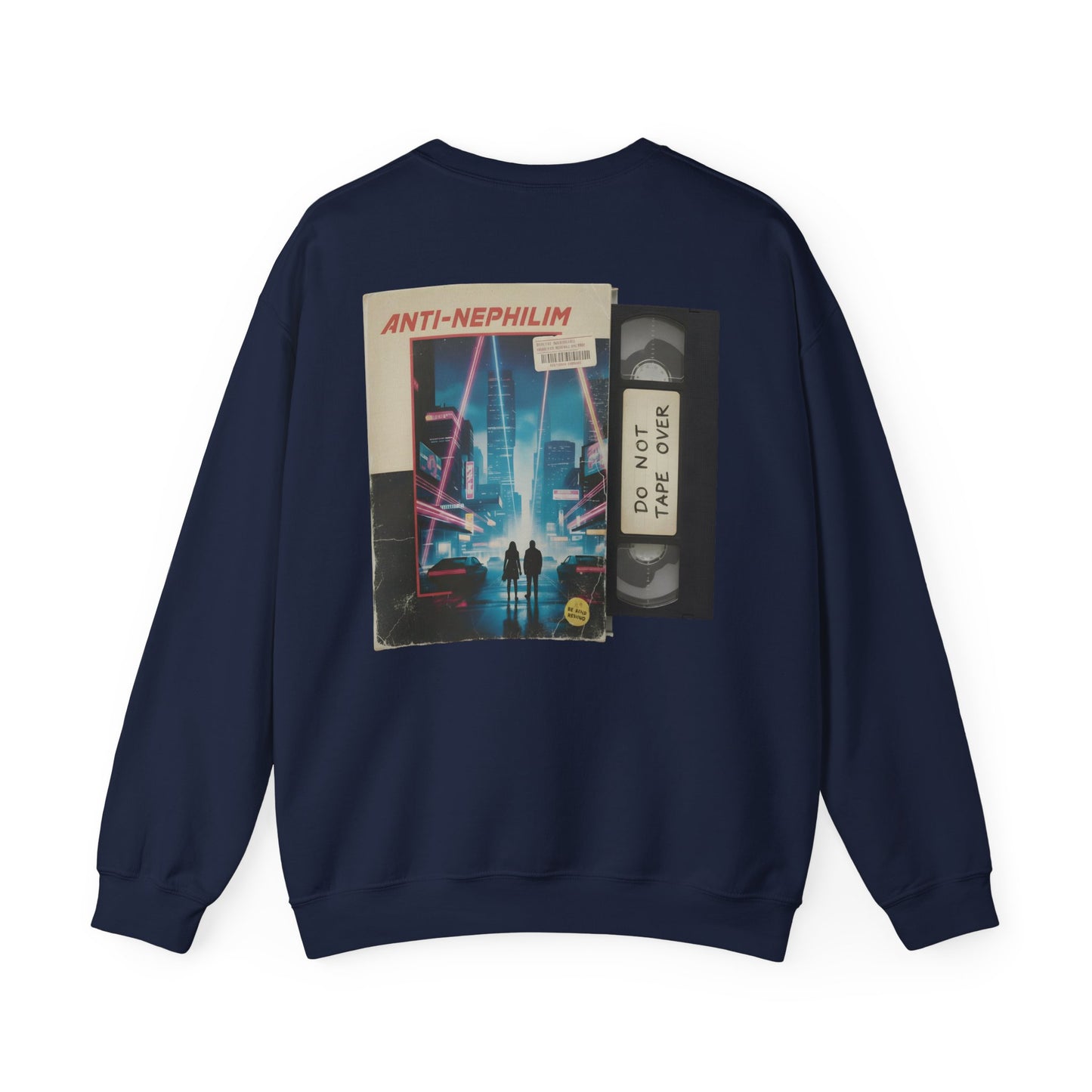 Retro VHS Anti-Nephilim Sweatshirt - Kirk Ave. Apparel