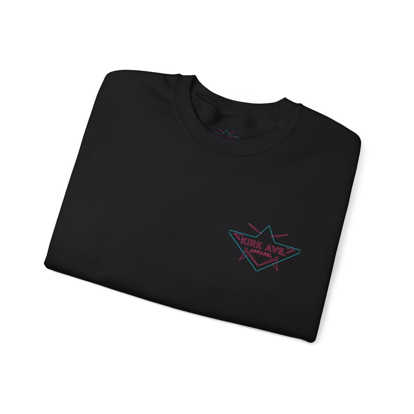 80s Neon Nightclub Anti Nephilim Sweatshirt - Kirk Ave. Apparel